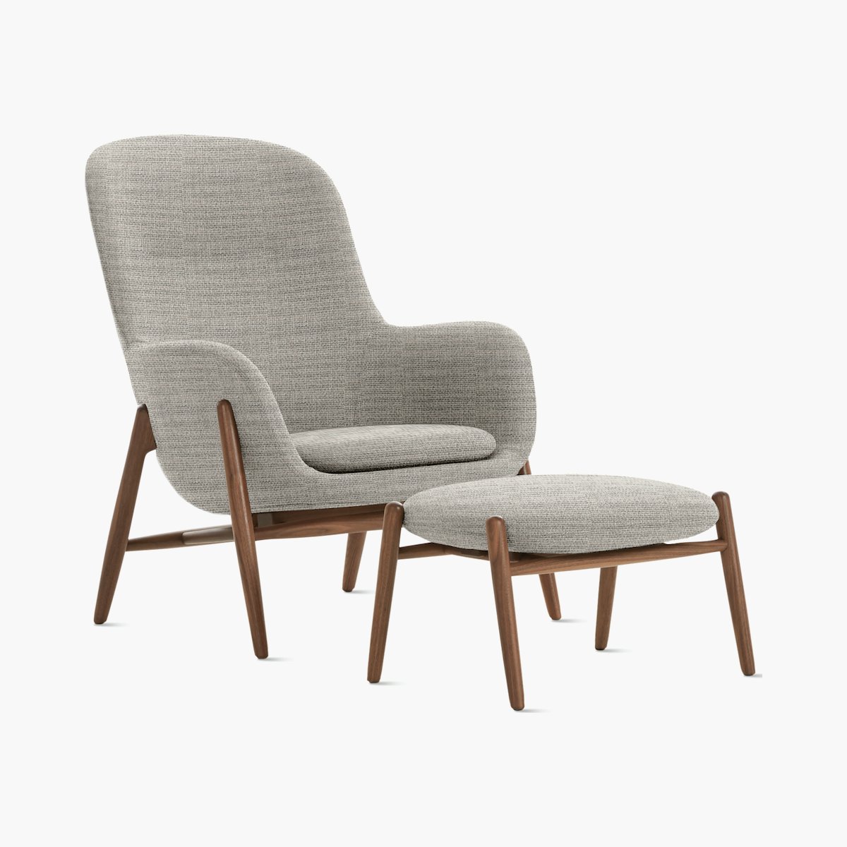 Nora Lounge Chair and Ottoman