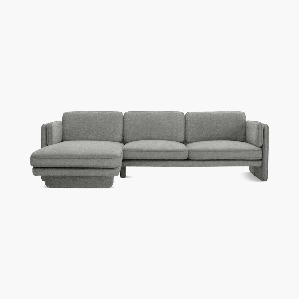 Pastille Sectional Chaise, 105"