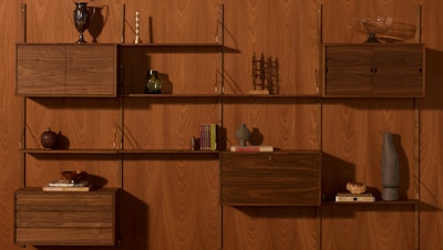 Royal System Shelving Plus, 4 Bay with Mixed Cabinets